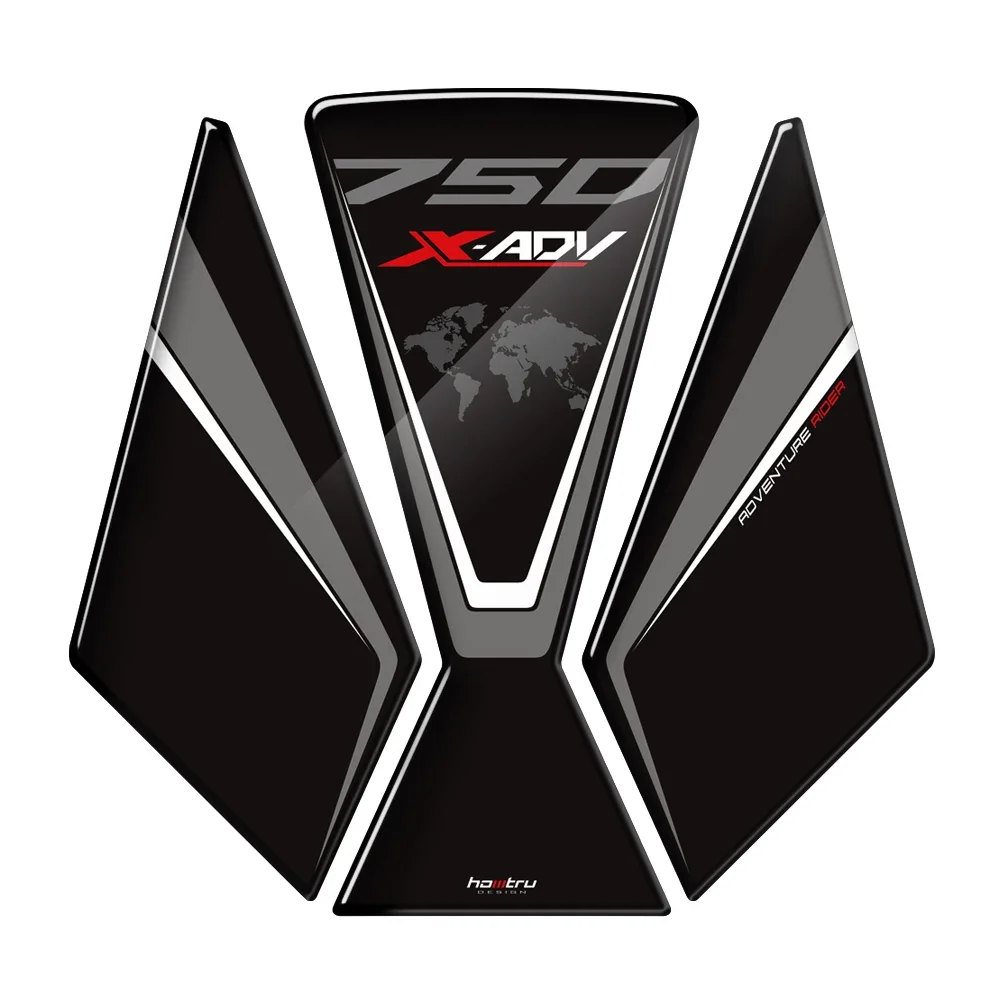 

Для скутера Honda X-ADV Xadv 750, защитная наклейка на бак, 3D смола, предотвращает появление царапин, наклейка, светостойкая