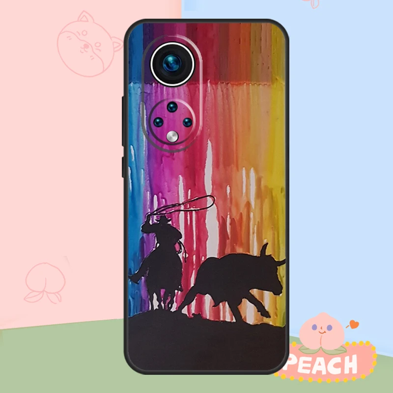 Чехол Extreme Sport Rodeo Cowboy Lasso для Honor Magic 7 Pro 5 6 Lite 200 50 70 90 X9a X8a X8 X9 X8b X9c X9b Cover