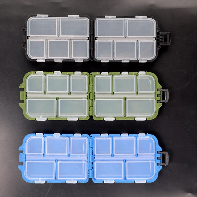 Travel Pill Case Medicine Storage Organizer Container Drug Tablet Dispenser Independent Lattice Pill Box Fishing Tackle Box 1