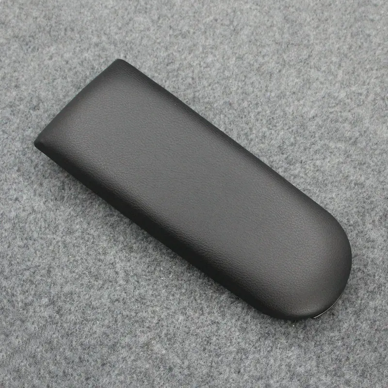 Чехол для центрального подлокотника Polo Fabia Bora верхняя крышка черная кожа 18D 867 173