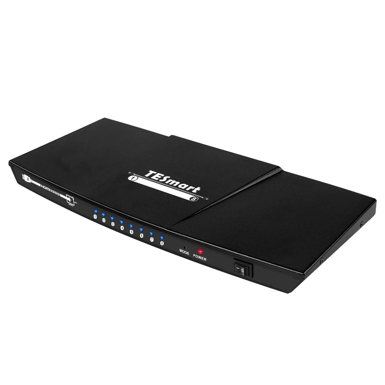 

Высококачественный HDMI-сплиттер 1x8 4k распределяет один источник Ultra HD A/V до восьми Ultra HD-дисплеев