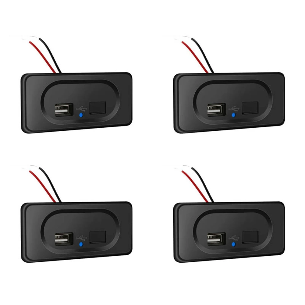 

Modified USB Car Charger 3.1A Car Mobile Phone USB Charger Waterproof One Drag Two 5V Conversion Outlet Power Adapter