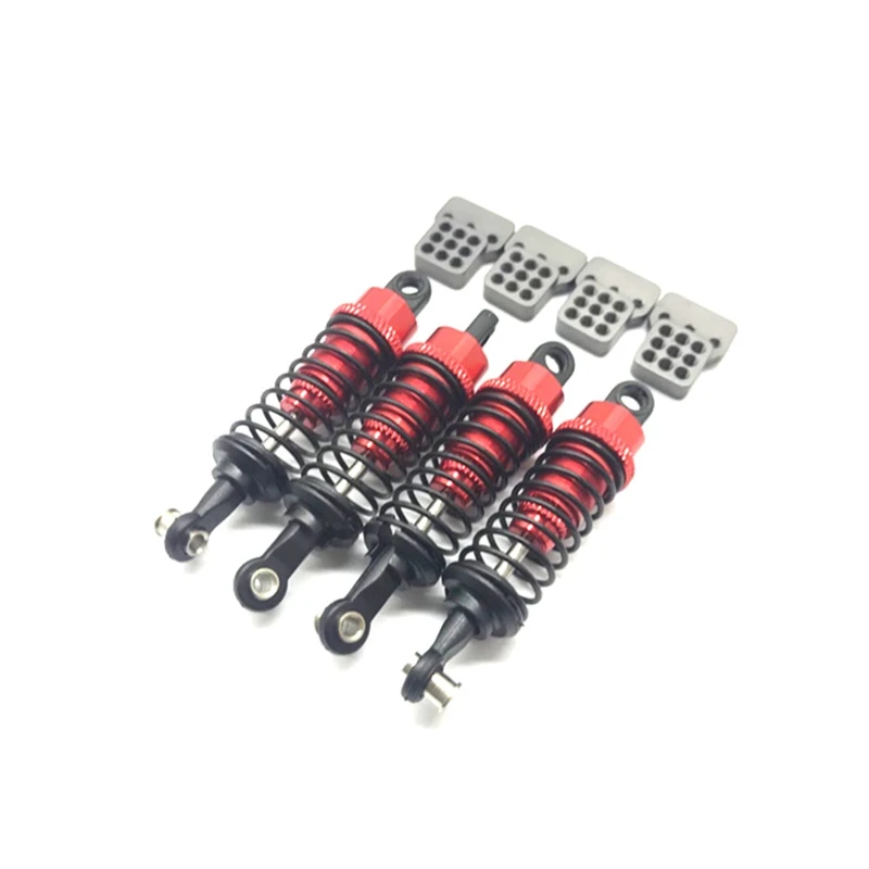

Upgrade Parts Set Oil Filled Type Shock Sbsorbers Extension Seat For 1/16 RC Car WPL Truck C14 C24 4X4