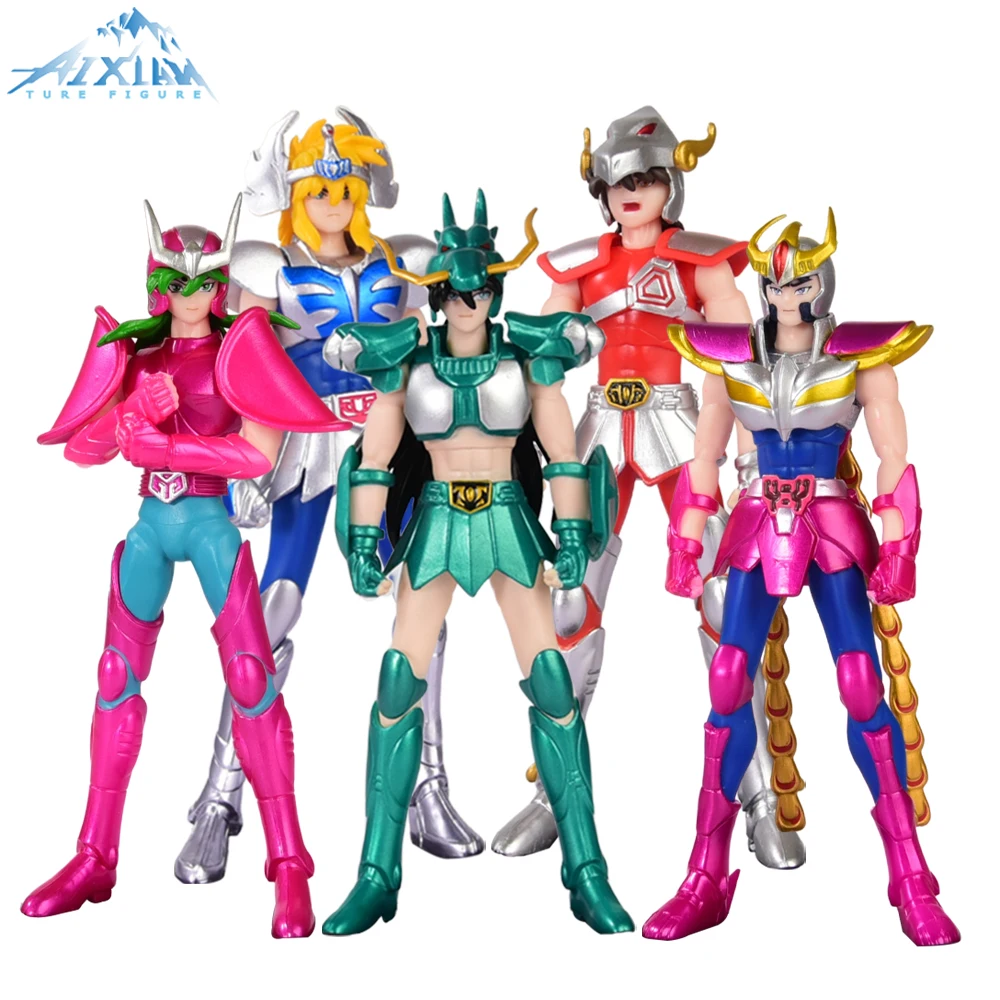Phoenix Ikki Hyoga Seiya Shiryu Standing Action Figurine Saint Seiya Myth Cloth Knights Of The Zodiac Figures
