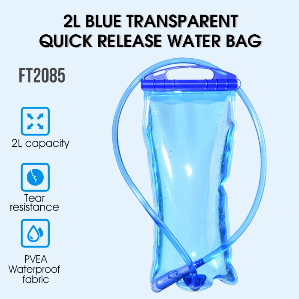 Купи Water Locking Device Drinking Water Bag Environmental Protection Mark Scale Leak Proof Water Bag Backpack Water Bag за 596 рублей в магазине AliExpress