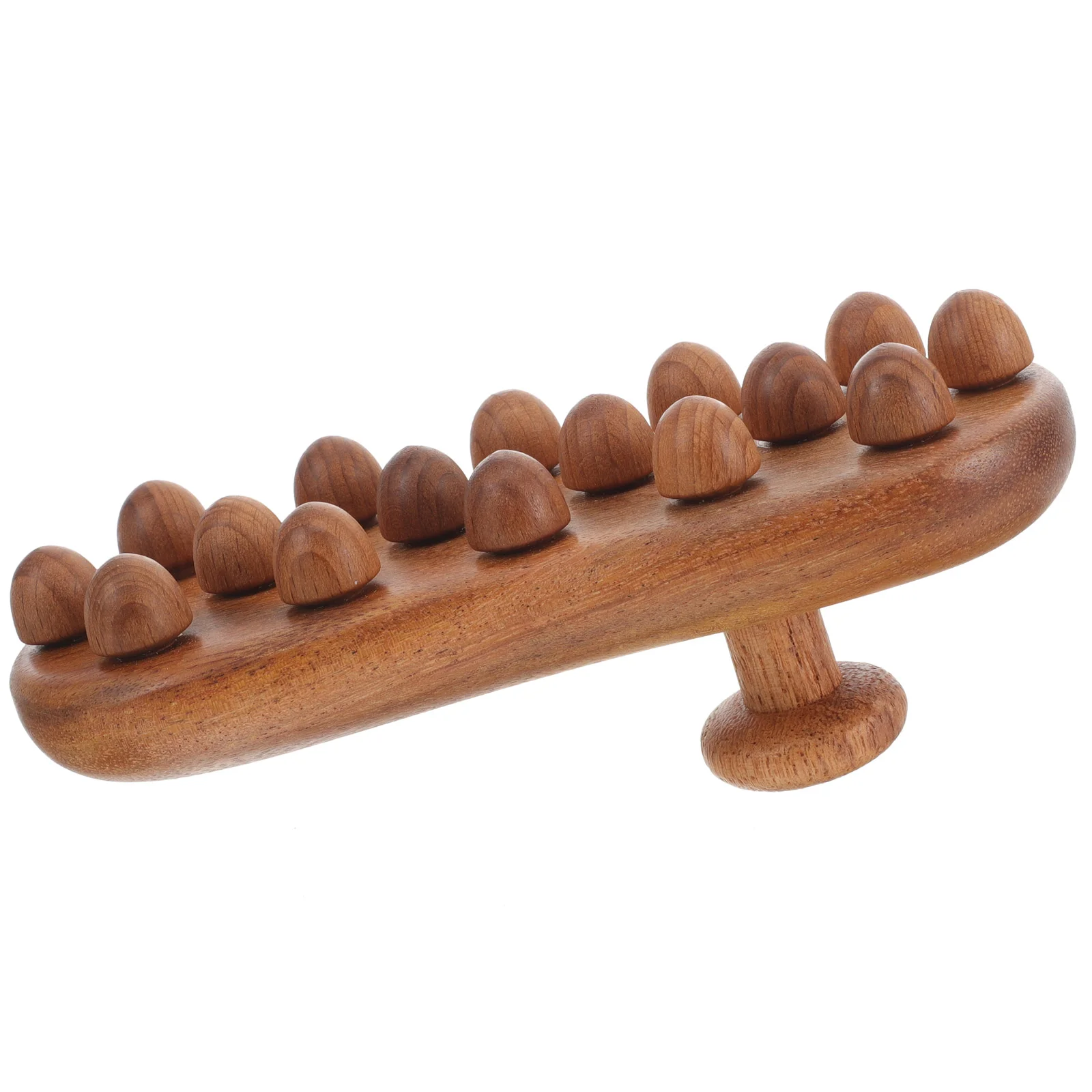 

Thighs Massage Tool Handheld Ball Neck Wood Massager Durable Body Brush Whole Pain Remove Accessory