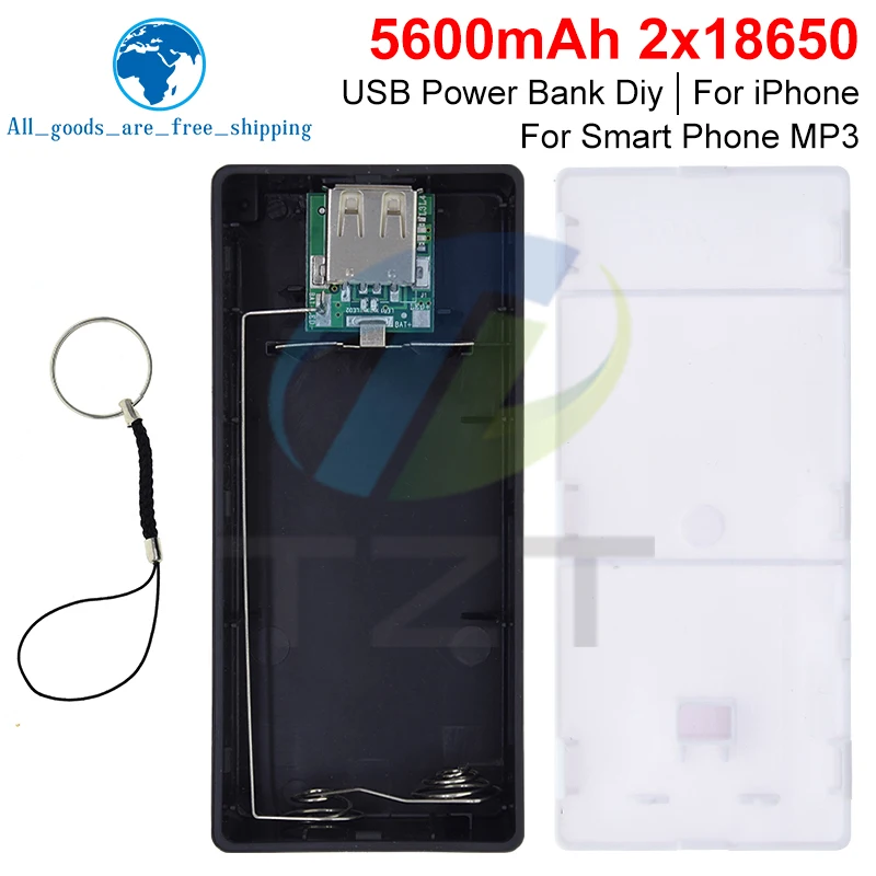 Фото 1/3 шт. 2X 18650 USB Power Bank чехол для зарядного устройства DIY коробка для iPhone для смартфона MP3 электронная мобильная зарядка QIY25 D3S №1