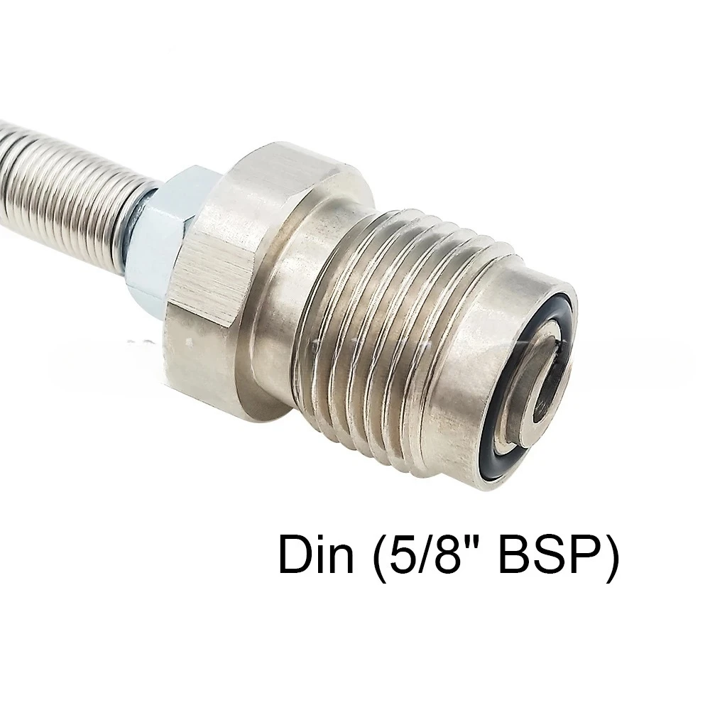 Погружная Резьбовая муфта Din 5/8 &quotBSP G5/8 БЫСТРОРАЗЪЕМНАЯ медная 8 мм с пружинной