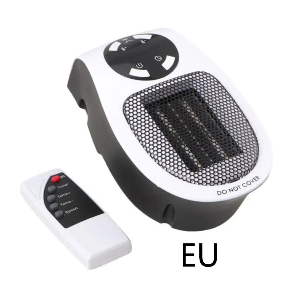 

Wall-Outlet Mini Electric Air Heater Powerful Warm Blower Fast Heater Fan Stove Radiator Room Warmer