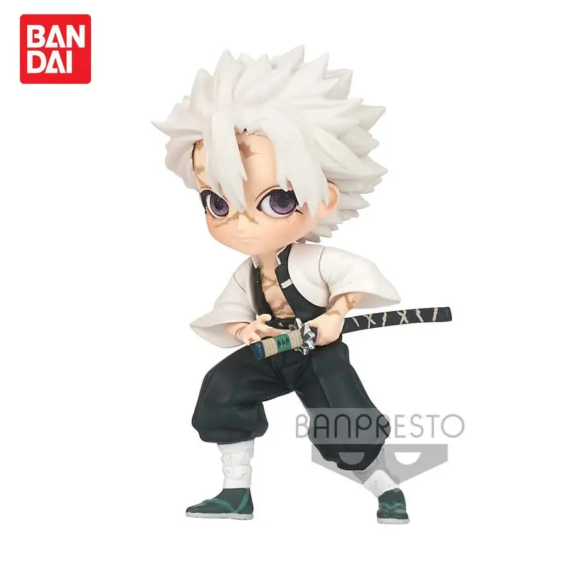 

Bandai Original Authentic Model BANPRESTO Q Posket Demon Slayer Shinazugawa Sanemi Q Version Action Figure Toys for Kids Gift