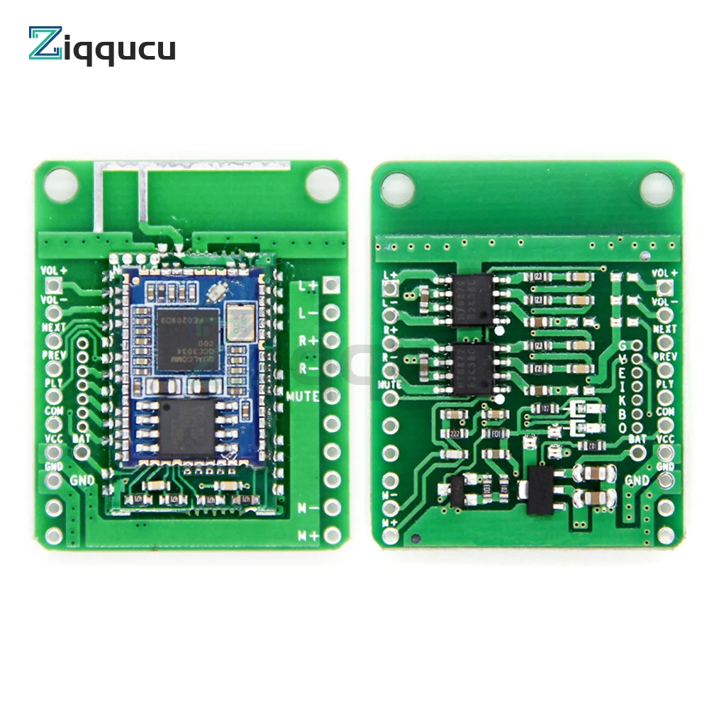 Приемный модуль Bluetooth 5,1 поддерживает Плата усилителя мощности APTX APTXHD 3,6-5,5 В QCC3034