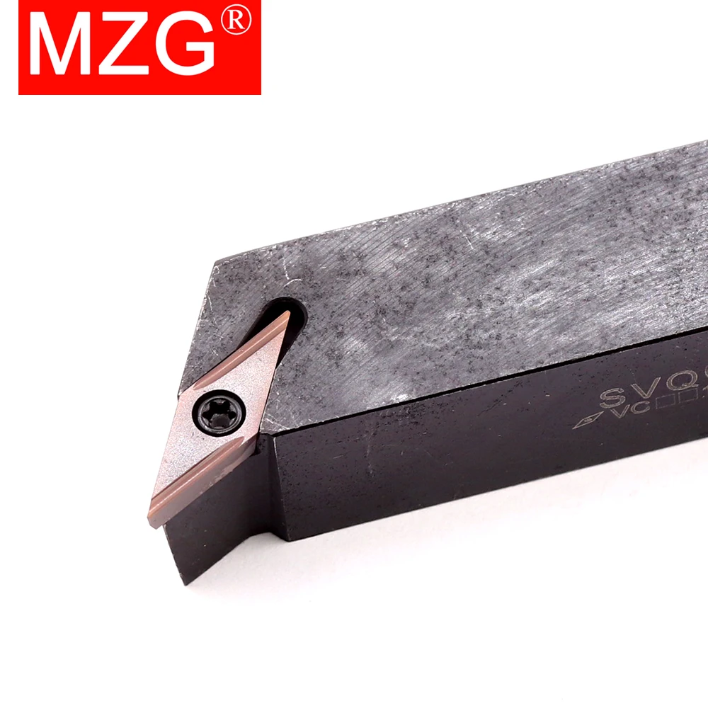 MZG SVQCR1616 SVQCR2020 SVQCR2525 Внешний токарный инструмент SVQCR SVQCL Режущий брусок VCGT Вставка
