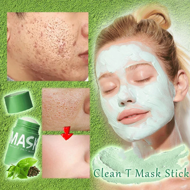 Mask Stick For Face Blackhead Remover Deep Pore Cleansing Brightening Facial Purifying Clean Matcha Clay Mud Musk