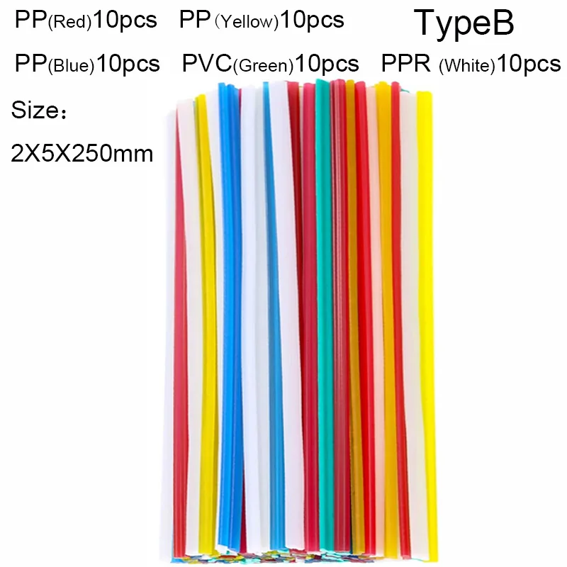 Фото 25/50 шт., пластиковые сварочные прутки ABS/PP/PVC/PE №3