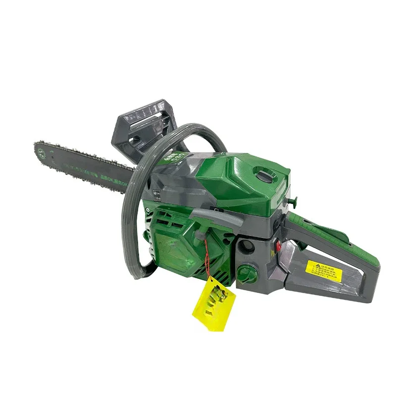 Двухтактная мотоциклетная пила бытовая цепная с двигателем маленькая бензопила