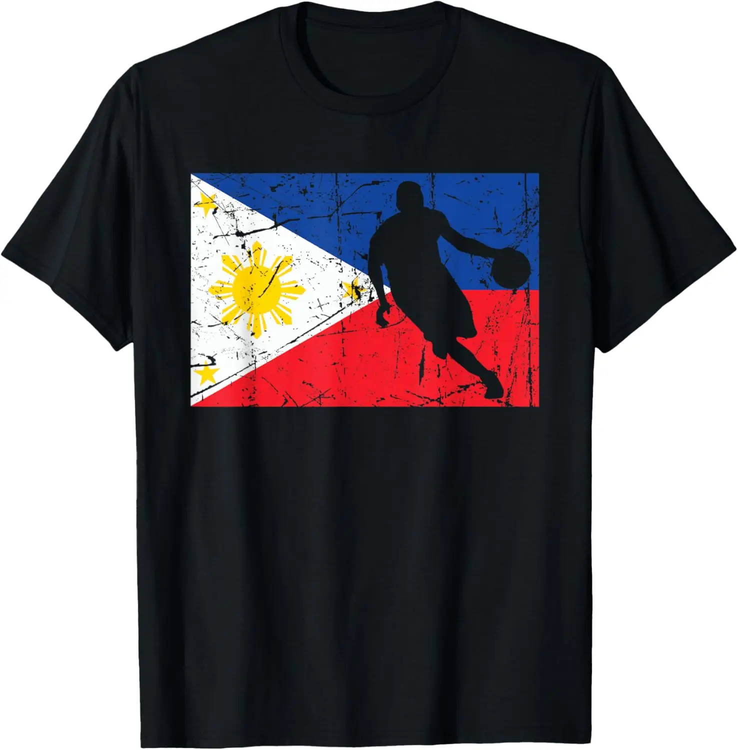 Филиппинский филиппинский флаг — баскетбольная футболка