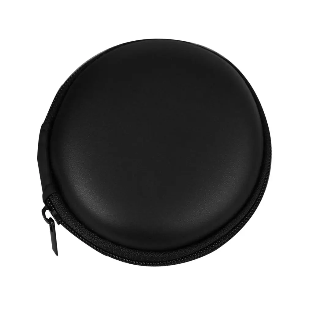 

Portable Earphone Case Bags Storage Carrying Cover Pouch Anti-knock EVA Small Size 6 Colors Universal Shockproof Box Protective