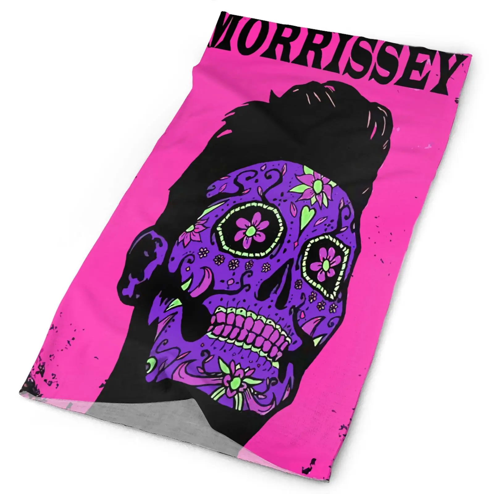 

Morrissey Day Of The Dead Men's Bandana Hunting Bicycle Accessories Bandana Bandanas Women's Bandana Bandana With Ears Fashion
