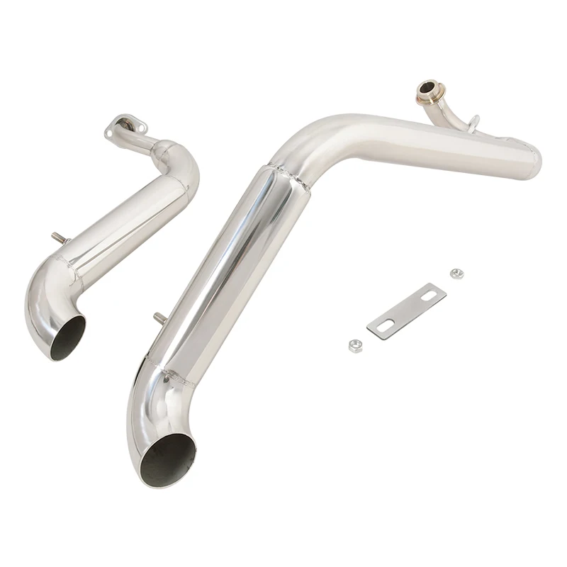 Для YAMAHA XV250/125 1995-2007/Virago 250 1995-2007/125 1995-2021/V Star 2008-2023 полная труба железная выхлопная