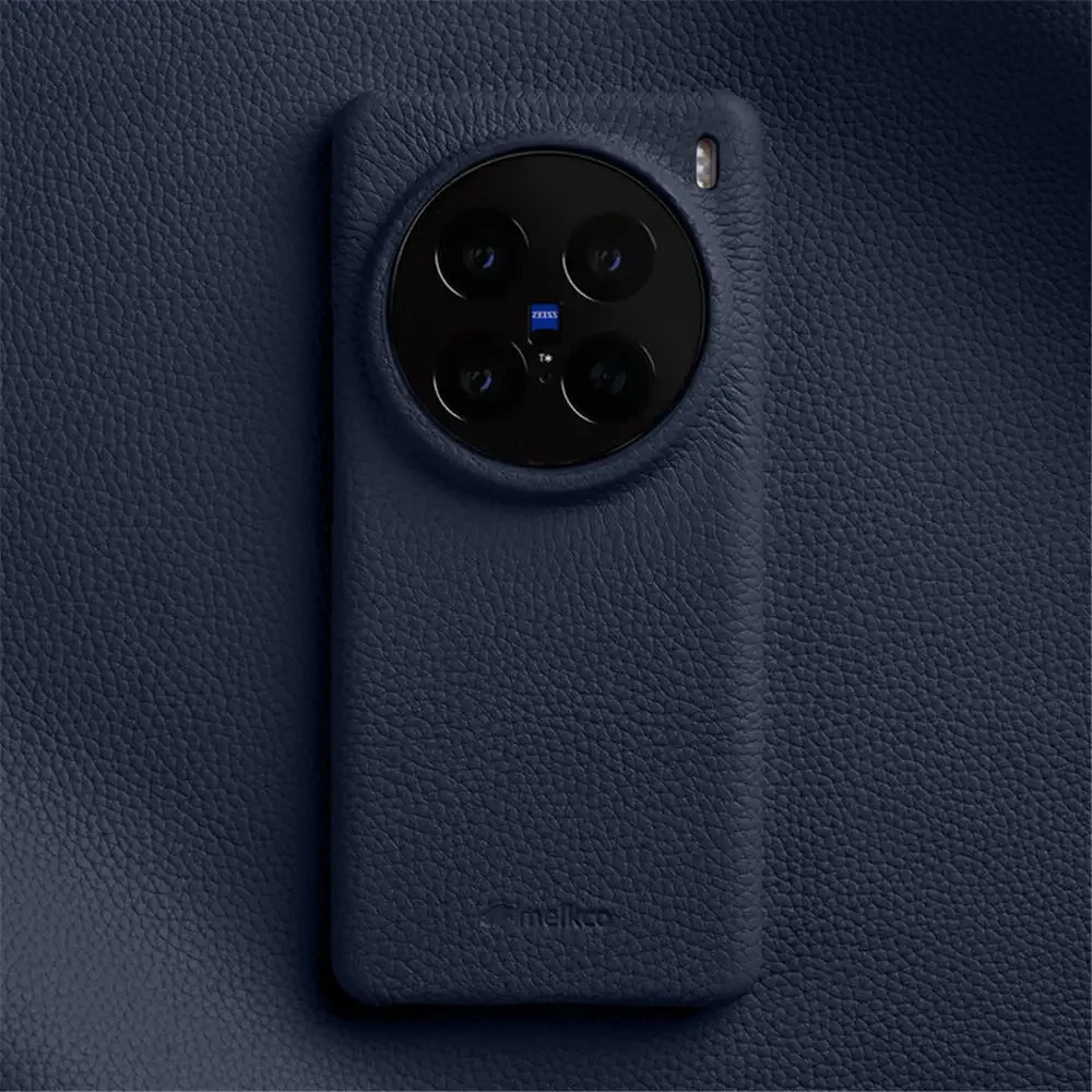 Чехол Melkco из 100% натуральной кожи для Vivo X200 Pro Mini X100 Ультра чехол с защитой камеры