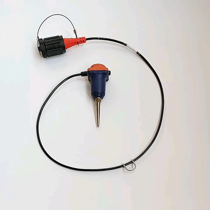 High sensitivity geophone 5Hz Vertical With KCK Screw Fit Male Connector, Sensitivity 80 V/m/s , Seismic geophone 5 Hz