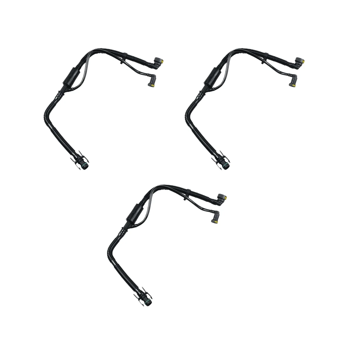 

3X Engine Crankcase Breather Pipes EW10J4 for Peugeot 307 407 406 607 807 1.6V Citroen Picasso Sena 2.0