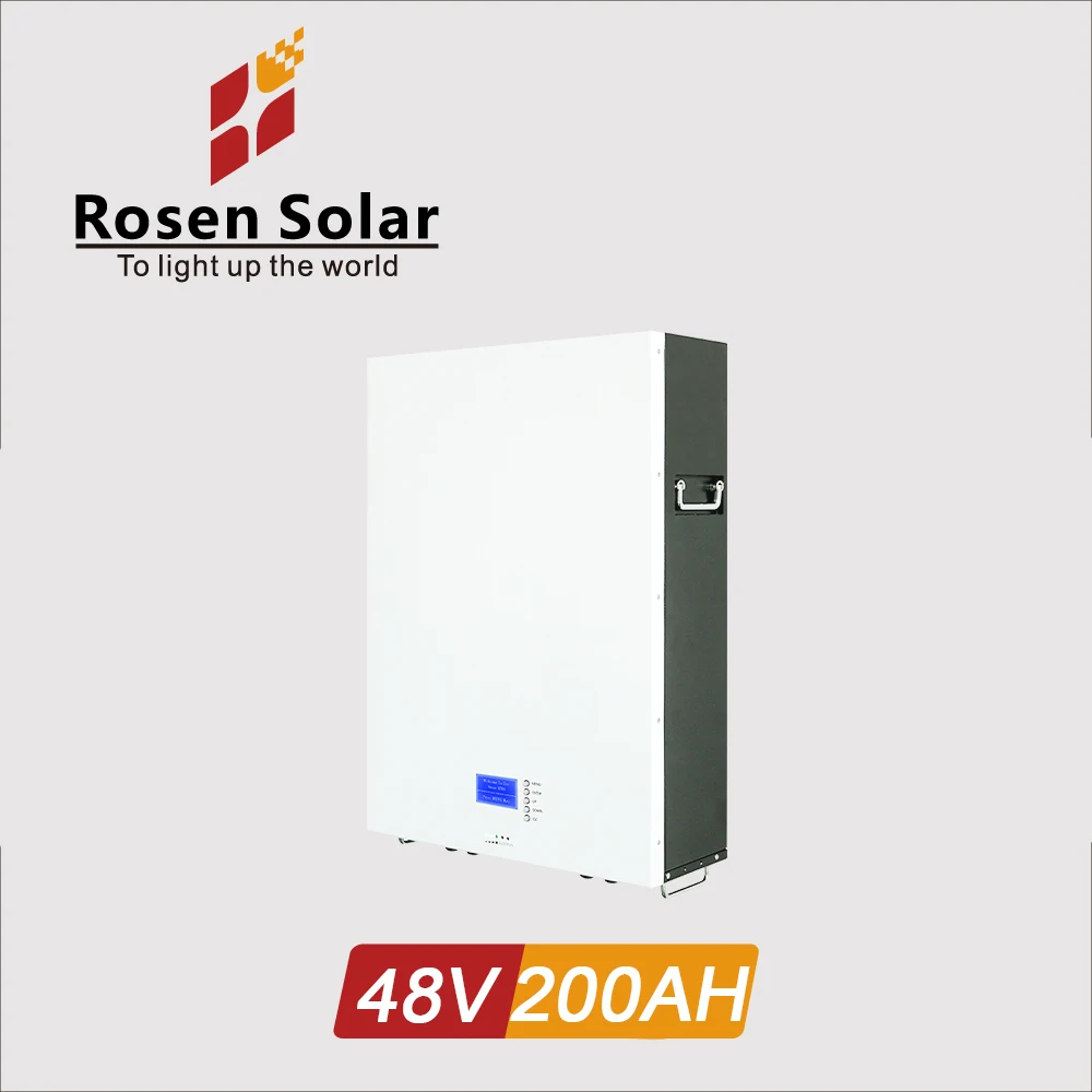 

Rechargeable 10kw LiFePO4 Lithium Battery 48V 50AH 300AH Li Ion Battery Pack