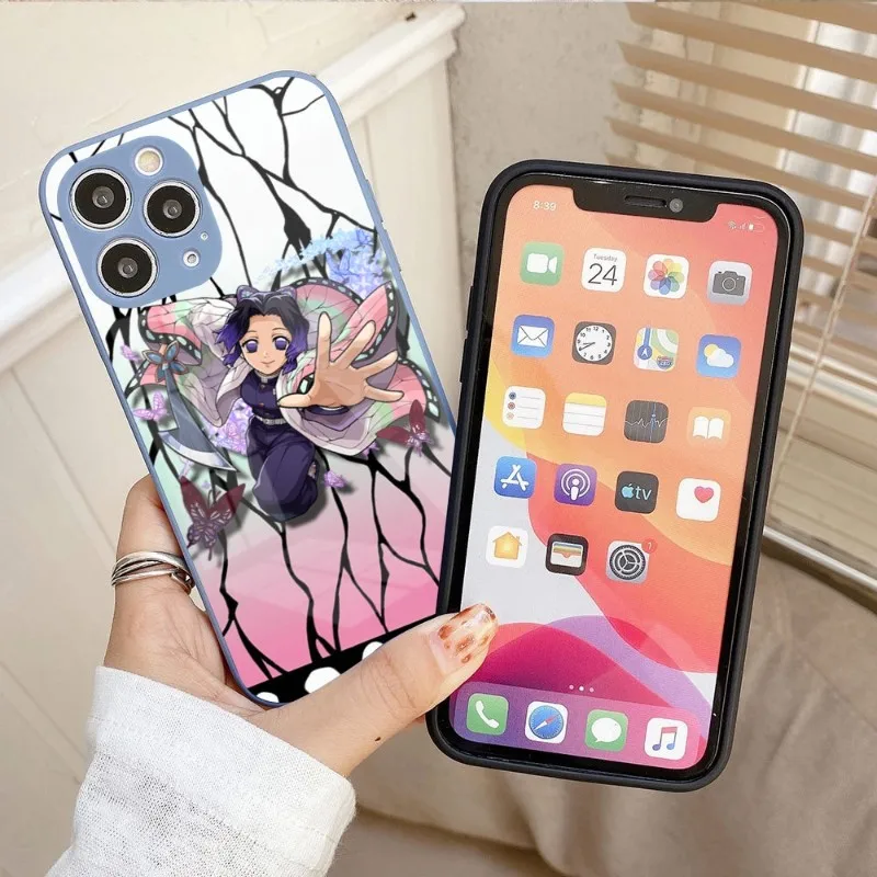 

Чехол для телефона с жидким стеклом для IPhone 14 13 12 11 Pro Max X XR XS 8 7 Plus