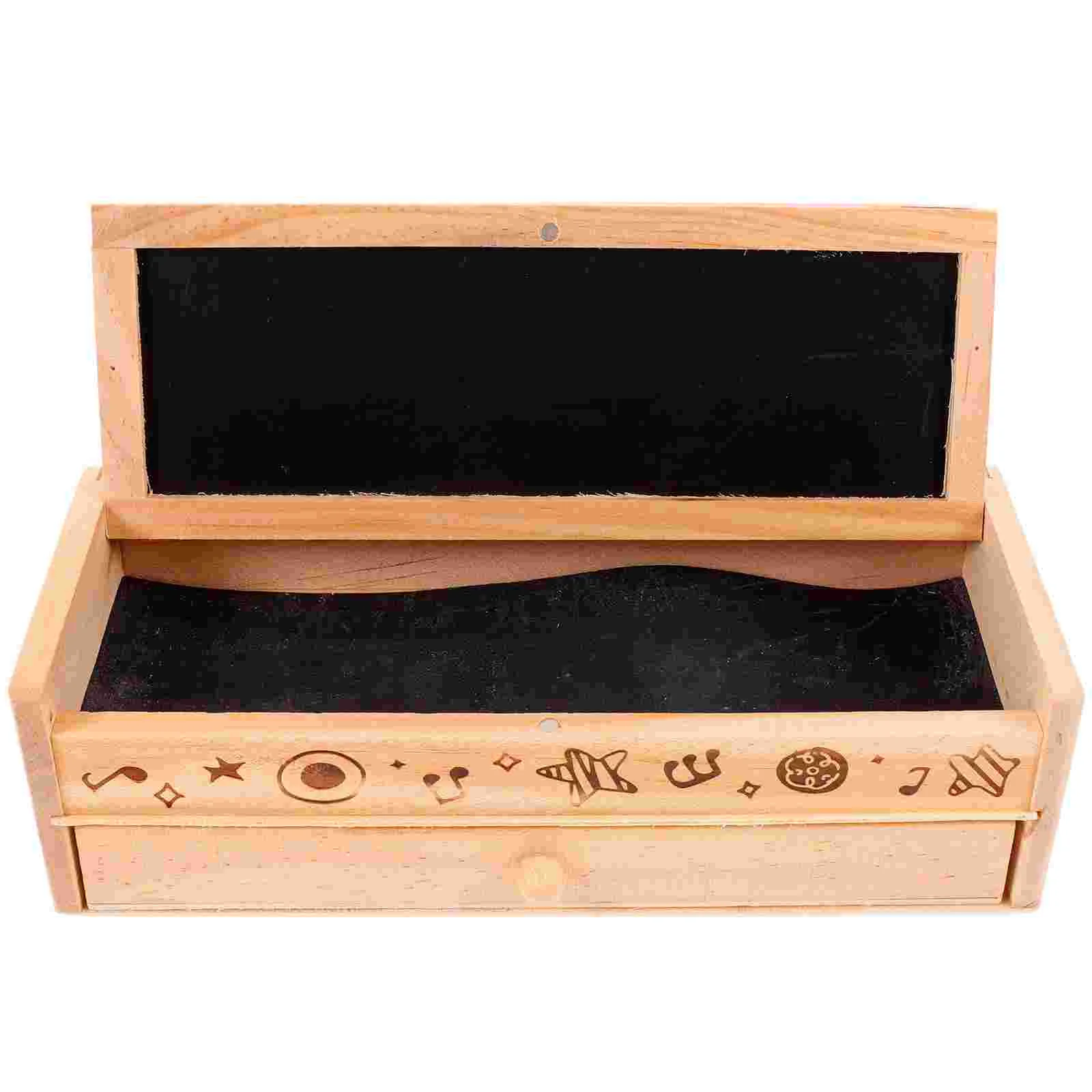 

Органайзер Casebox, искусственная деревянная кисть, двухслойный контейнер для макияжа и акварели, товары для художников