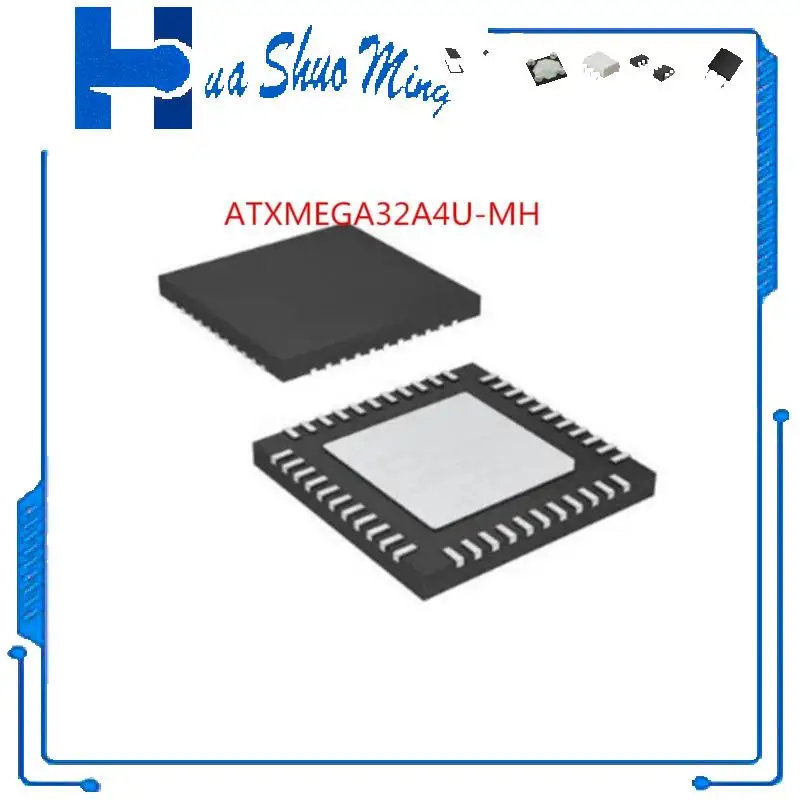 

5PCS/LOT ATXMEGA32A4U-MH XMEGA32A4U QFN