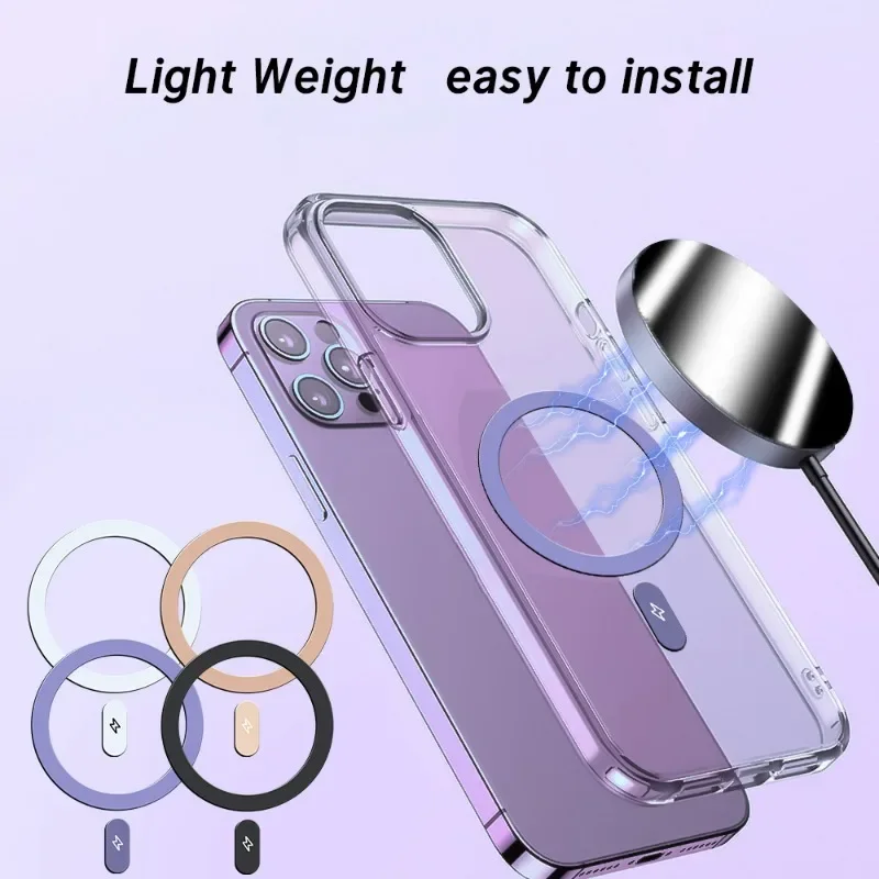 5-1 шт. Металлическая магнитная пластина Magsafe для IPhone14 13 12