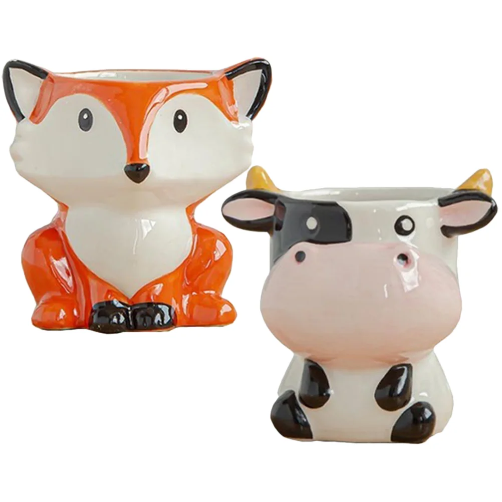 

Potspot Ceramic Animal Shaped Planter Succulents Creative Flower Bonsaiuniqueceramics Flowerpots