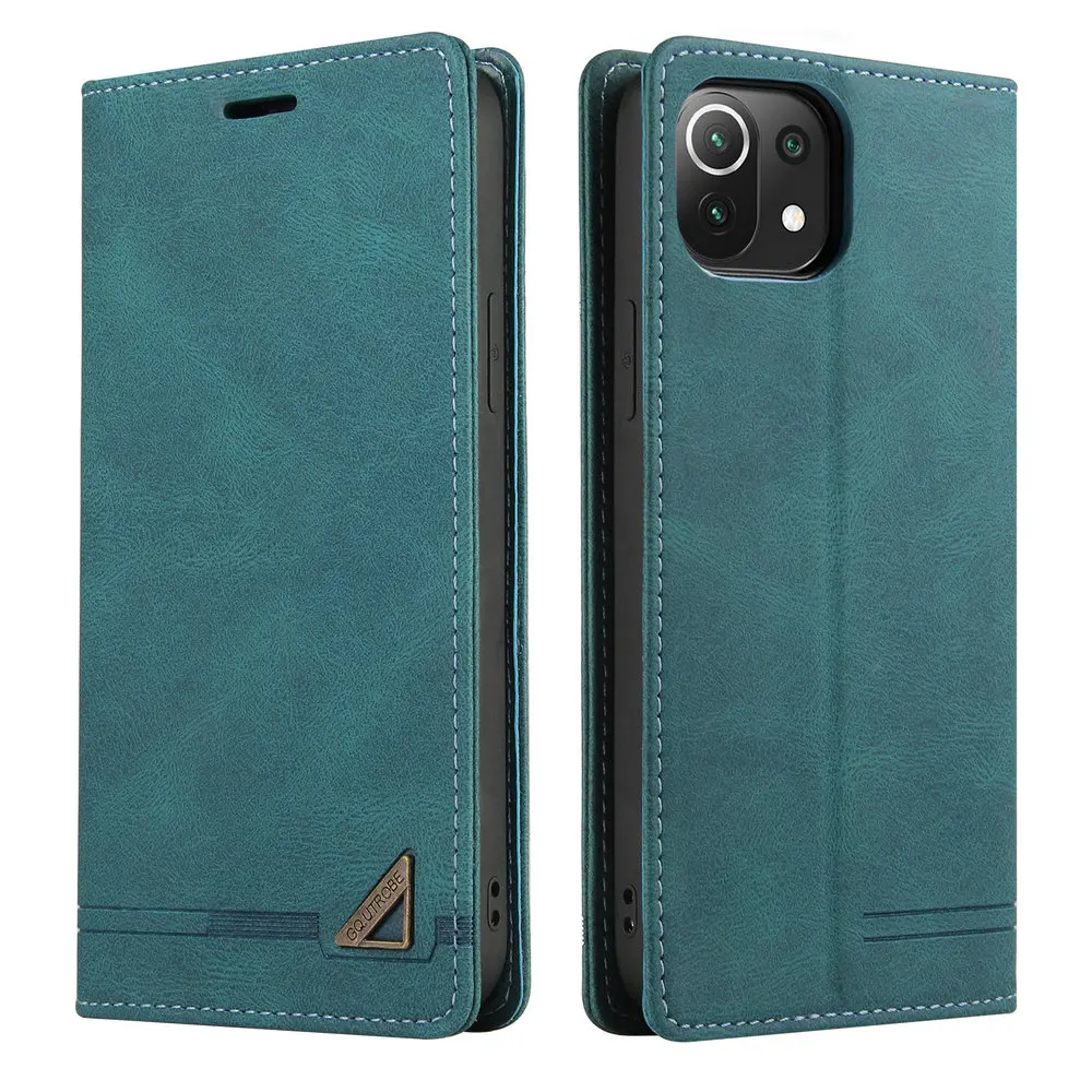 13 12T Mi 11 Lite 12x 11t 5G Luxury Case Leather Book Anti-theft for Xiaomi Redmi Note 12 Pro T 11 E S 12c 11s 11e 12s Flip Capa images - 6