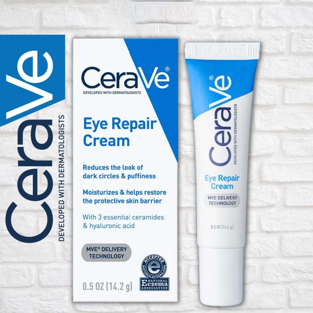 

Cerave Eye Repair Cream Reduce Dark Circles Puffiness Eyes Moisturizing Cream Anti Fine Lines Restore Skin Barriers Eyes Care