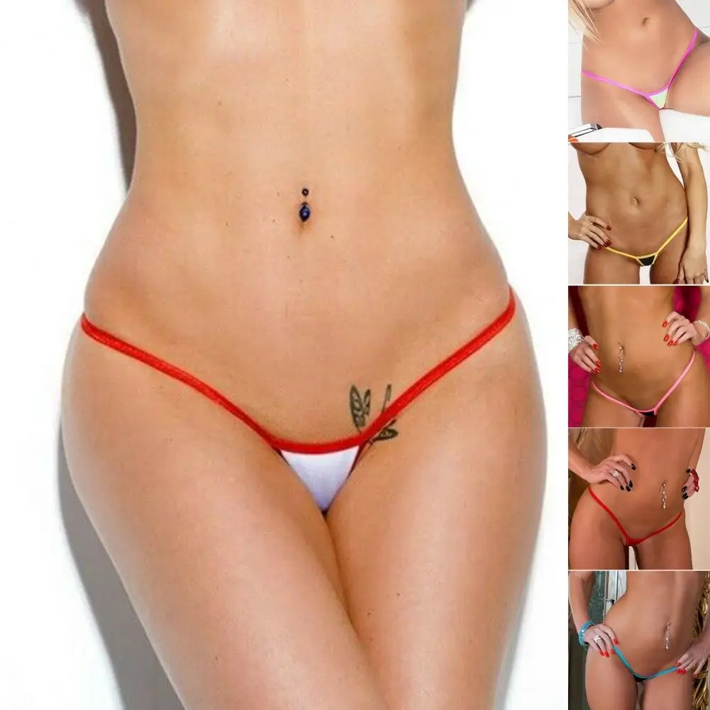 

Women Thong Panties Sleepwear Sexy Underwear New C-String Open Back Nightwear