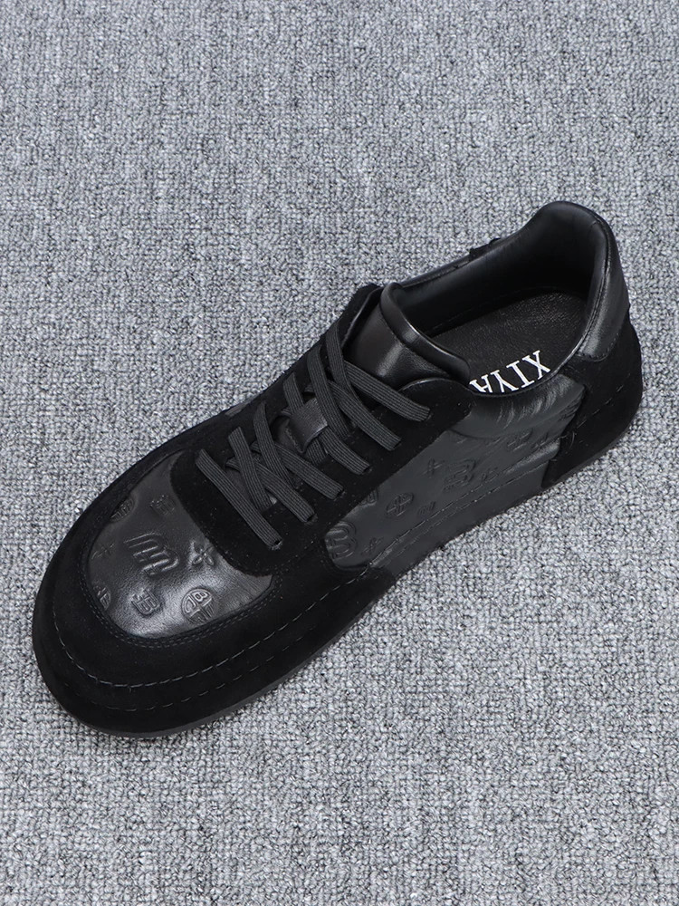 Модная брендовая мужская обувь осень 2024 новые модные повседневные кроссовки из