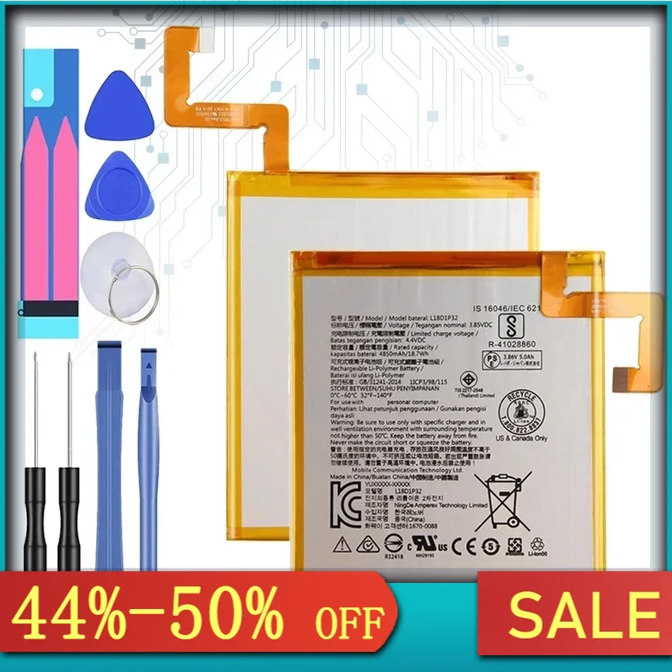 Новый L19D1P32 L18D1P32 4850 мАч перезаряжаемый высококачественный сменный аккумулятор