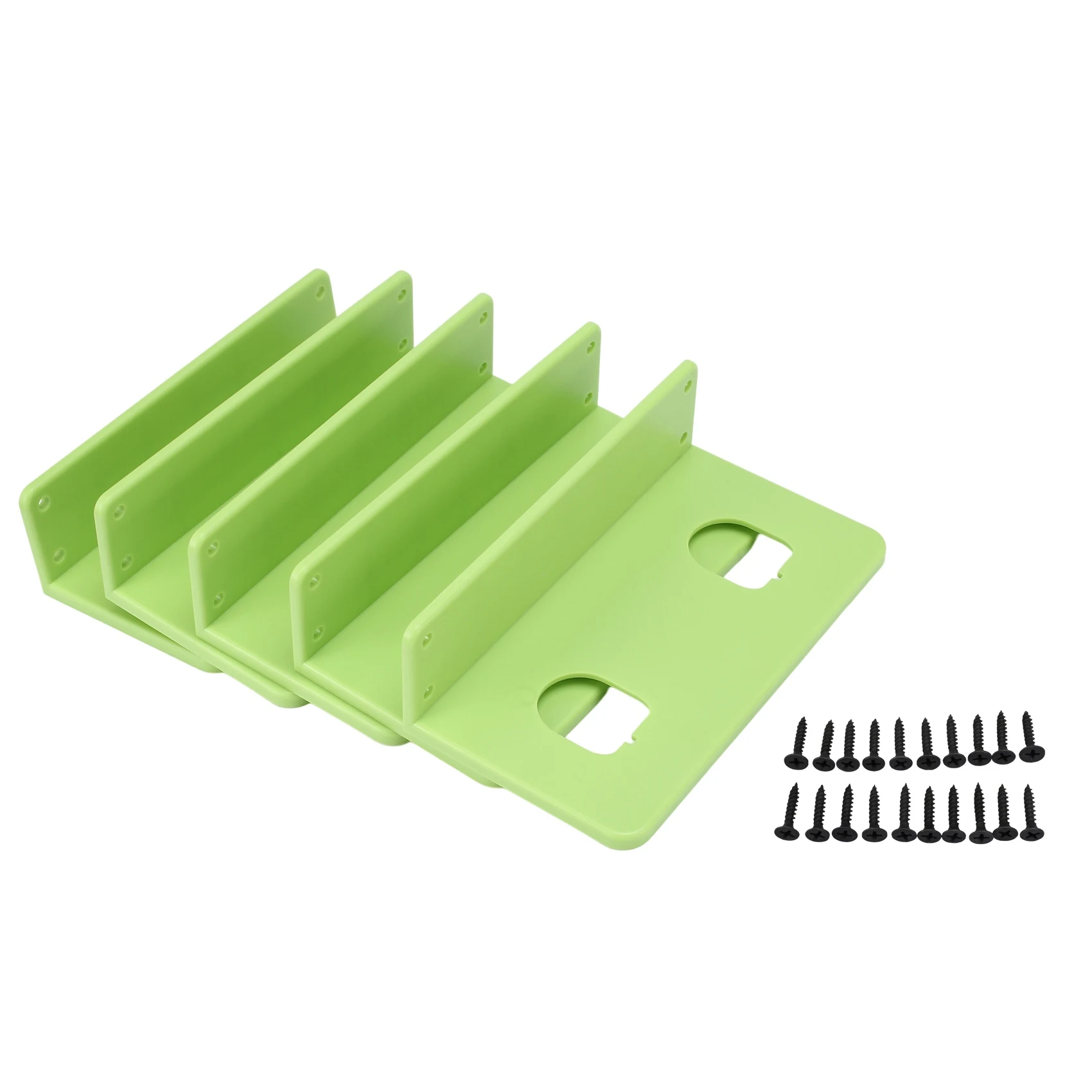 

5 Packs Tools Drill Mount Holder for Ryobi 18V Tool Holder Dock Hanger with 20 Screws Screwdriver Bit Holders