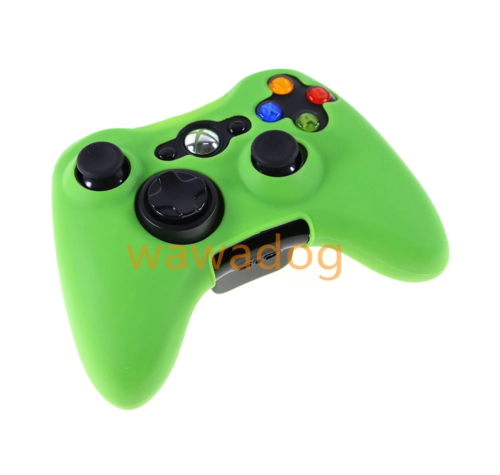 Фото 20 шт. мягкий силиконовый чехол для контроллера Xbox360, игровые аксессуары, чехол для геймпада, джойстика для Xbox 360, кожаный чехол для контроллера Xbox 360 №3