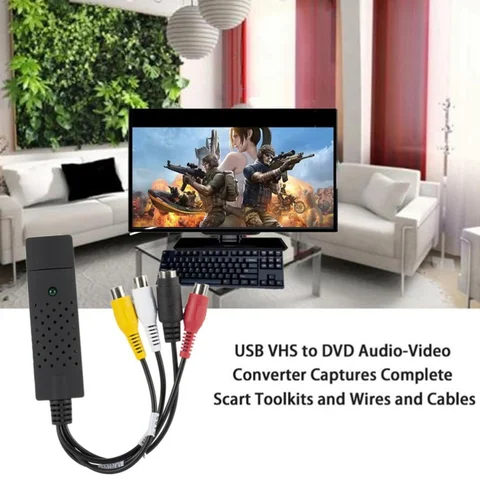 YIGETOHDE USB 2.0 VHS To DVD Converter