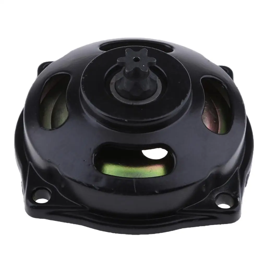 

6 Gearbox Clutch Drum for 2-stroke 47cc 49cc Pocket Bike Quad ATV (Black)