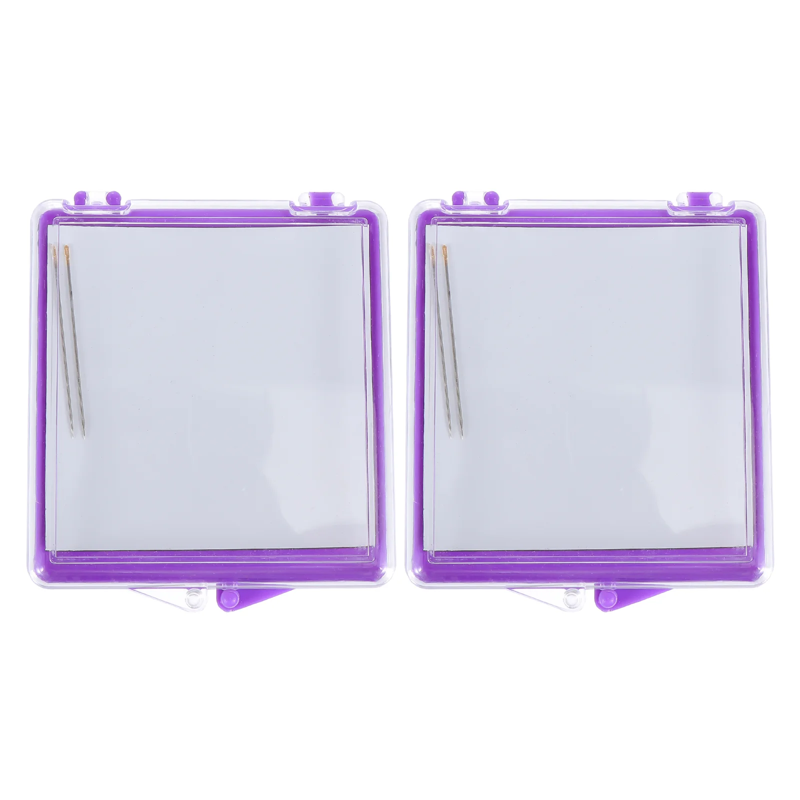 

2 Sewing Storage Container Magnet Holder Magnet Pin Bowl Suction Box Sewing Pin Case