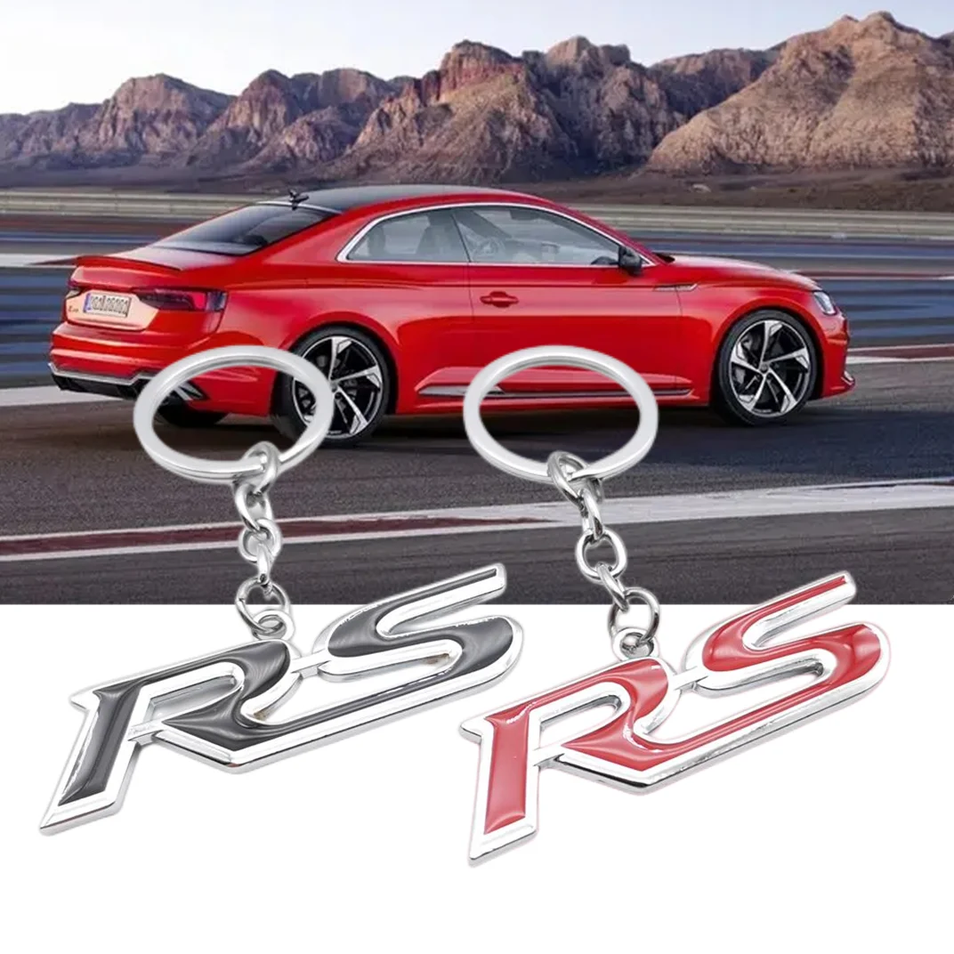 

Car Keychain RS Sport Key Chain Ring Holder for Renault Megane Clio Scenic laguna Logan Koleos Sandero Safrane Velsatis Talisman