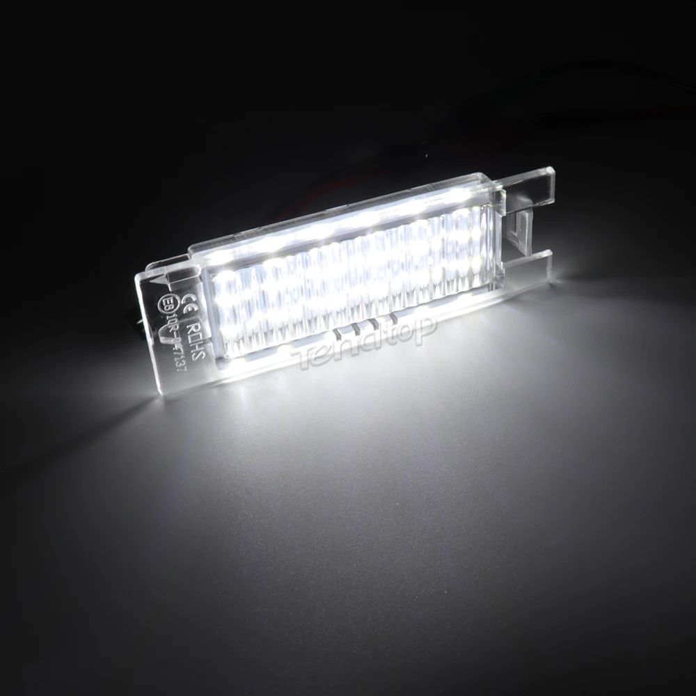 Светильник для номерного знака Автомобильная задняя фара Canbus Opel Astra H J Corsa C D Insignia