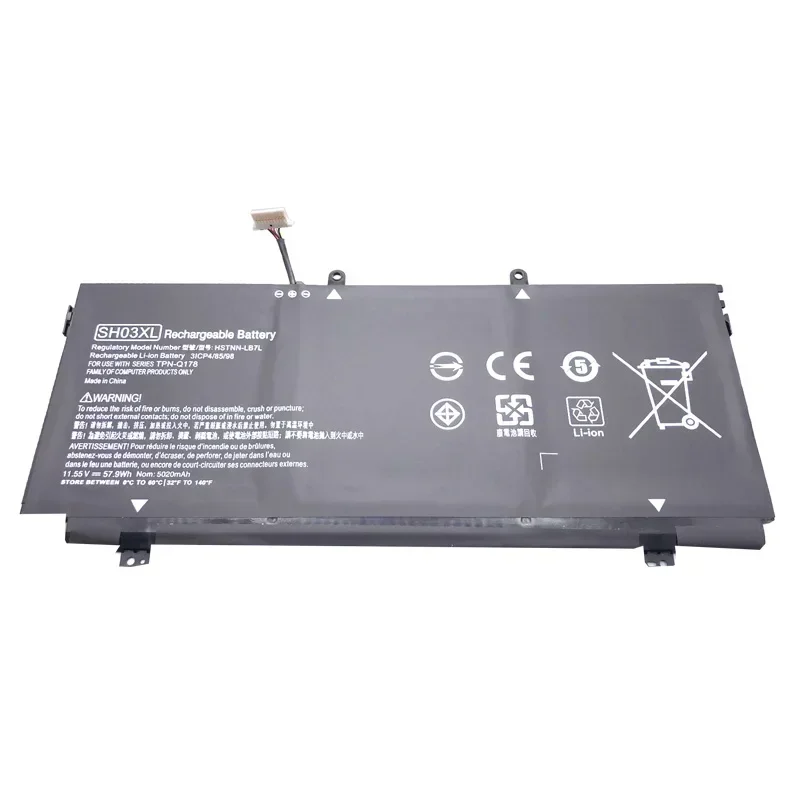 SH03XL SH03057XL АККУМУЛЯТОР ДЛЯ HP Spectre x360 13-AC033DX Кабриолетный ПК 13 TPN-Q178 859356 -855 HSTNN-LB7L 11 55 В