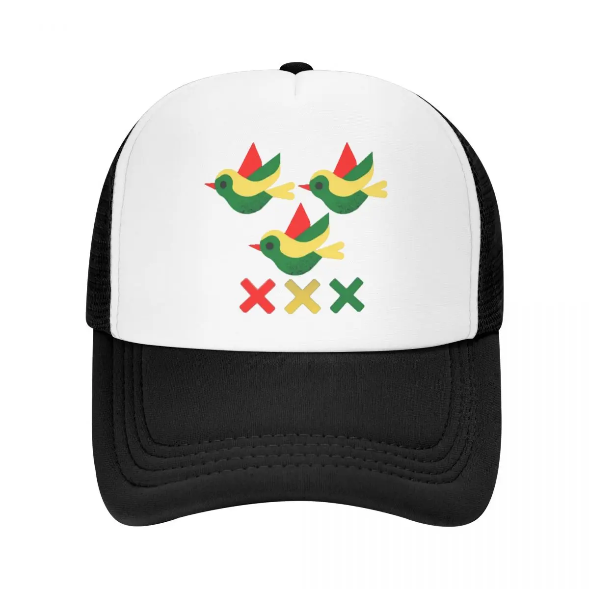 

Fashion Unisex Ajax Bob Marley Baseball Cap Adult 3 Little Birds Adjustable Trucker Hat Men Women Sun Protection Snapback Caps