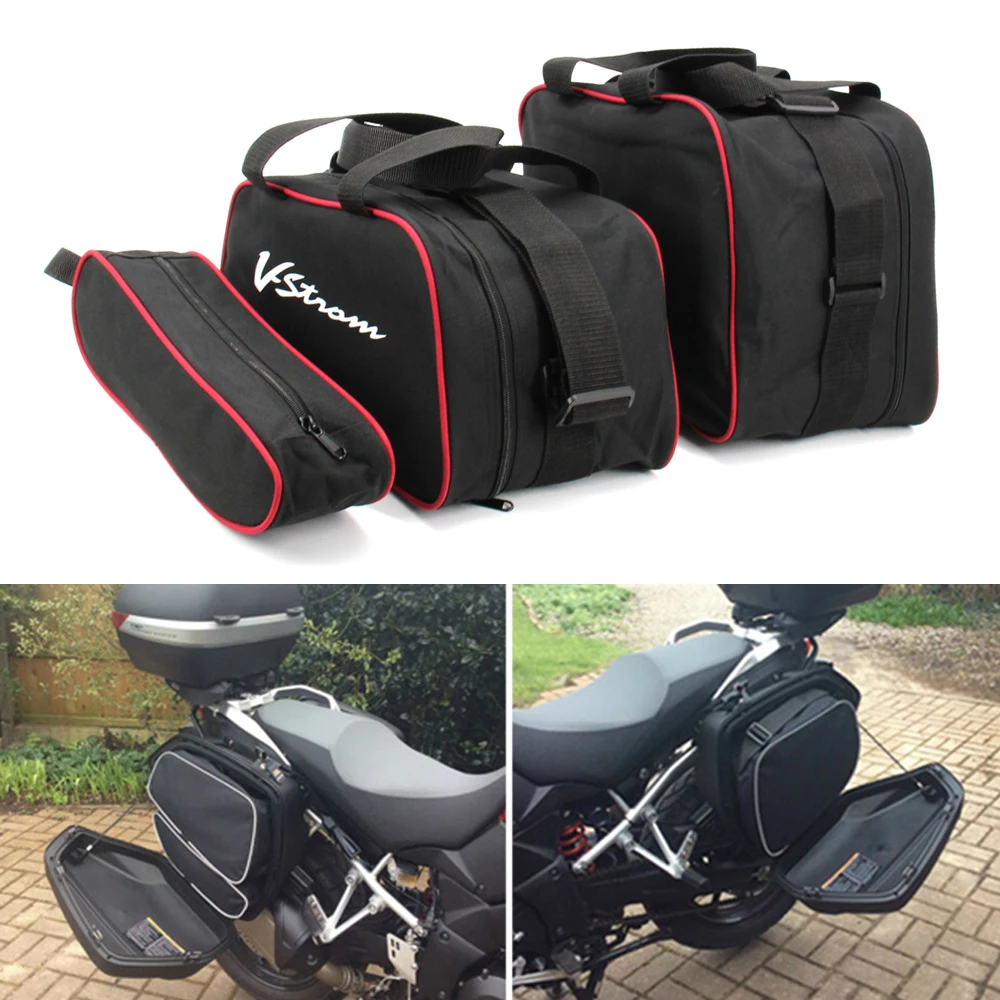 Мотоциклетная сумка для багажа SUZUKI V-STROM DL1000 DL 1000 черные внутренние сумки