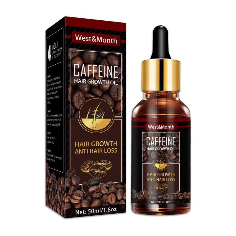 50 мл кофеин средство для ухода за волосами эфирное масло массажа кожи головы