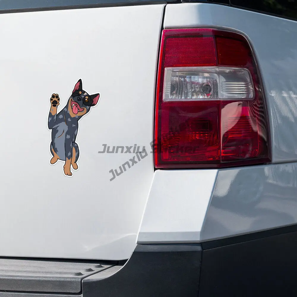 Синяя виниловая наклейка на бампер автомобиля-наклейка окно грузовика кемпера