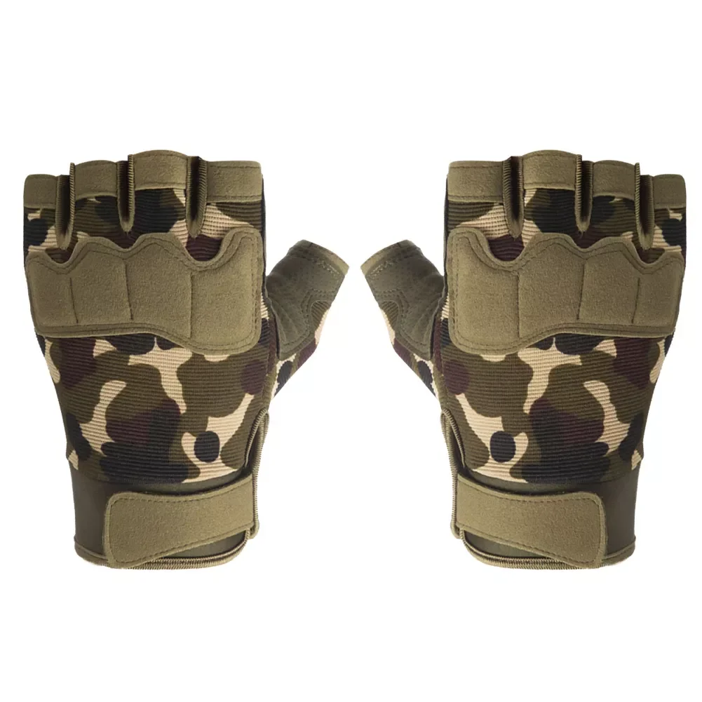 

Half-Finger Gloves Cycling Equipment Exercise Training Anti-Cutting Protective Gloves Military Tactical Outdoor Accessories